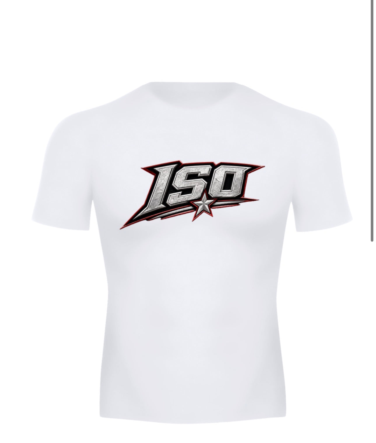 Iso compression tee (white)
