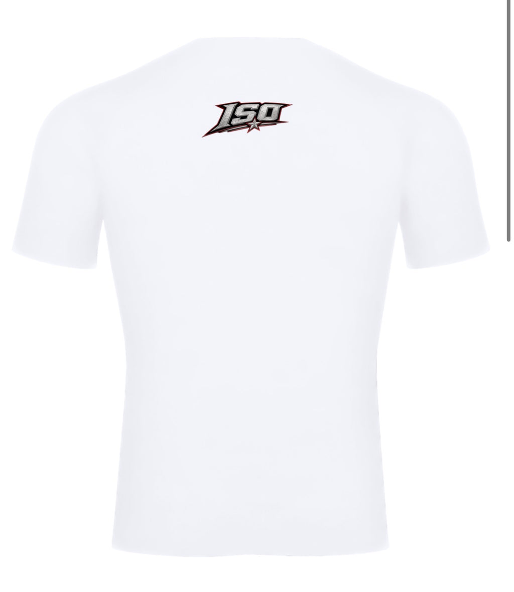 Iso compression tee (white)